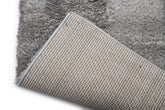 Covor Modern Living/Dormitor  Gri din Poliester Dreptunghiular Pufoase TiaraEco
